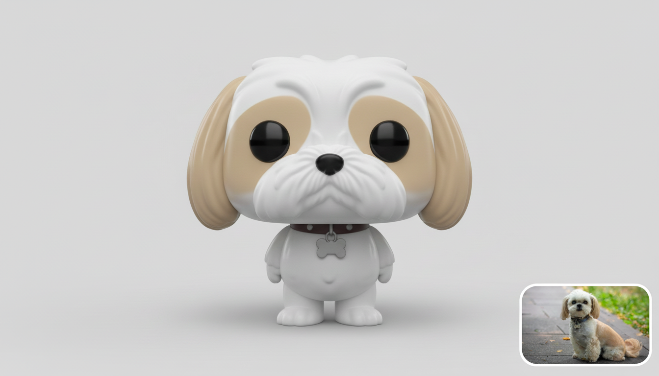 Personalized Pop‑Style Collectible — Any Photo to Figure